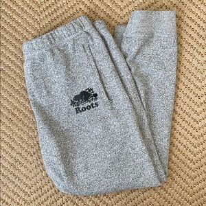 Roots - Classic Jogger Sweat Pants - Grey - XL